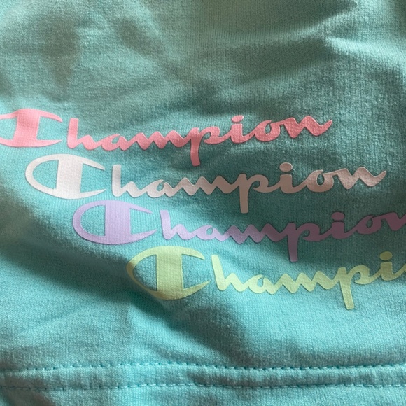 Girls Champion Brand Cotton PJ Shorts Size Large Barely Worn - Picture 2 of 5